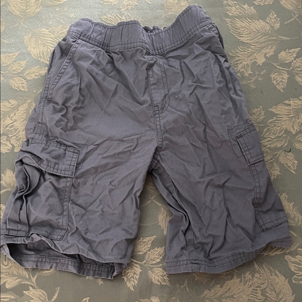 Place Men's Charcoal Cargo Shorts